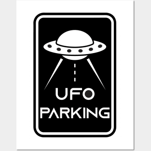 UFO Parking 4.0 Posters and Art